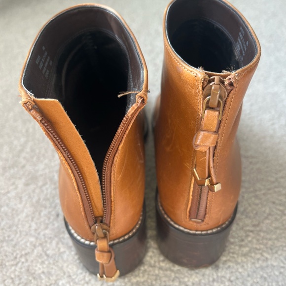 Cole Hann Zerogrand Cognac Leather Ankle Boot, size 8 - Picture 8 of 8